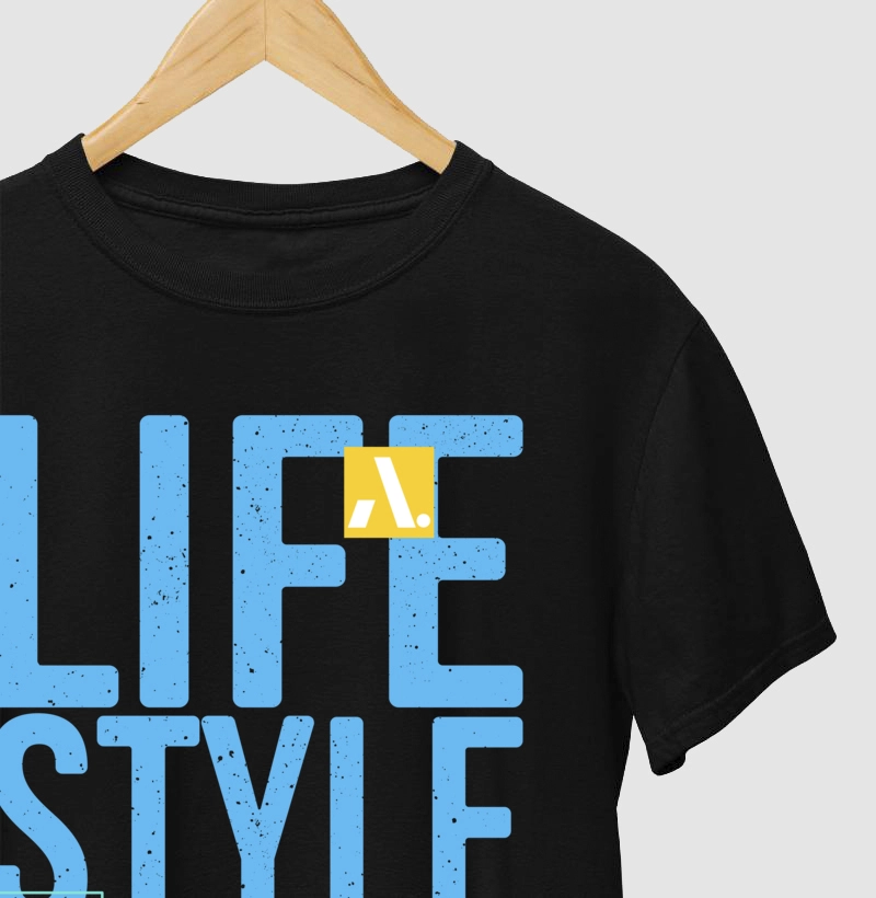 Camisa Masculina Abstratto- Life Style