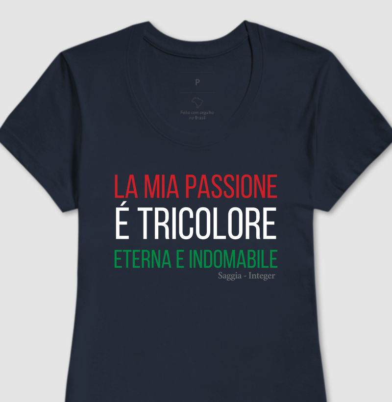 Camiseta Acclamata Tricolore 0322 - Femme