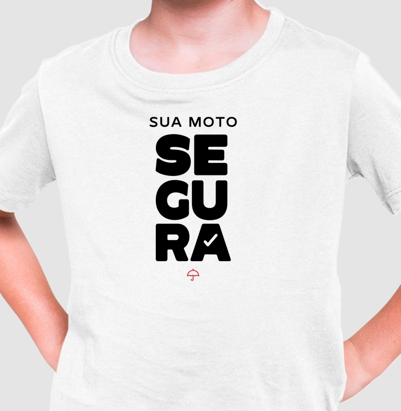 Sua Moto Segura (Camiseta Infantil)