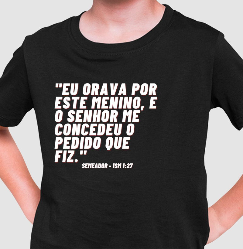 Camiseta Infantil Orava Eu