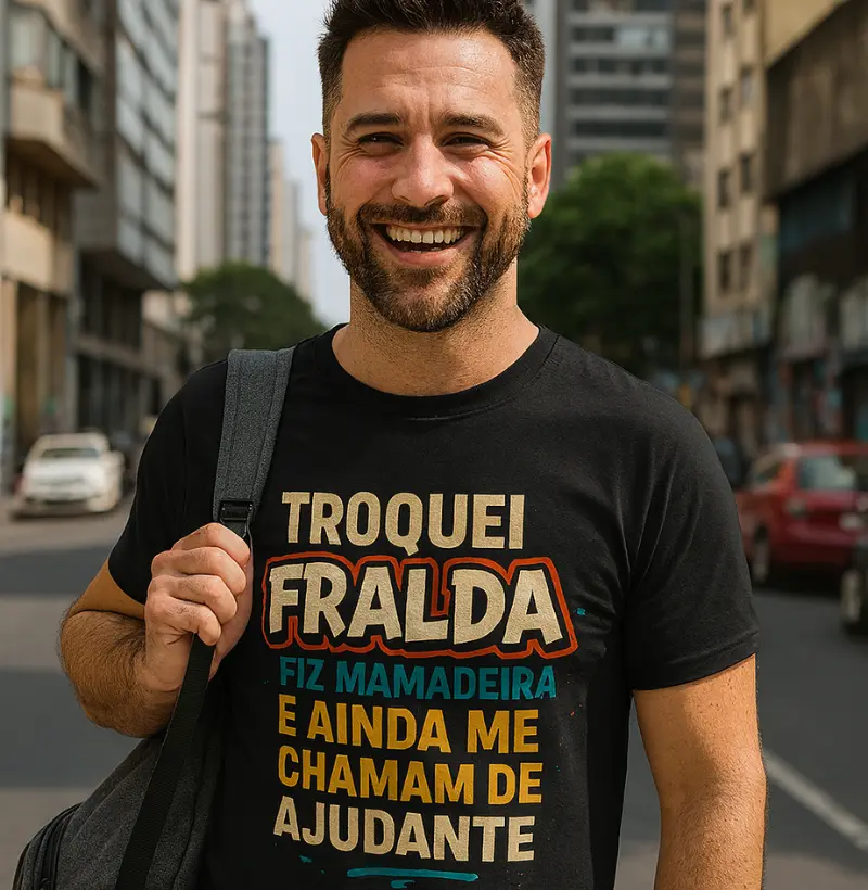 Pai - Troquei fralda