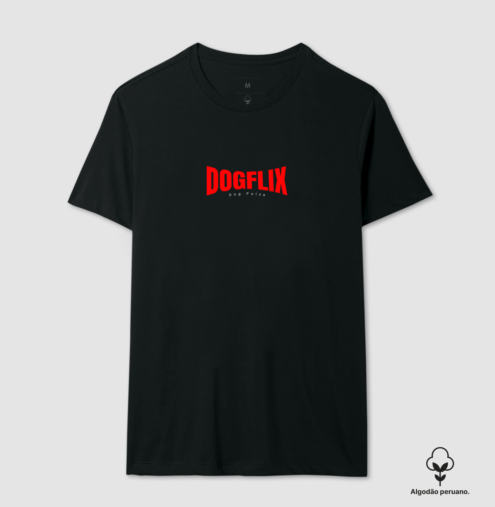 Camiseta Algodão Peruano Dog Pulse - Big DOGFLIX