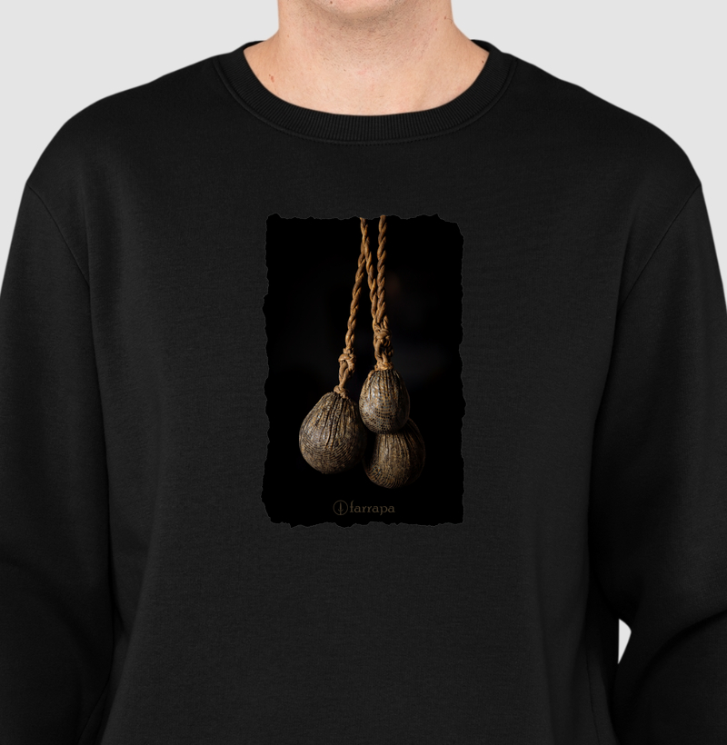 Boleadeira de couro de lagarto (peça do Museu Histórico Farroupilha)