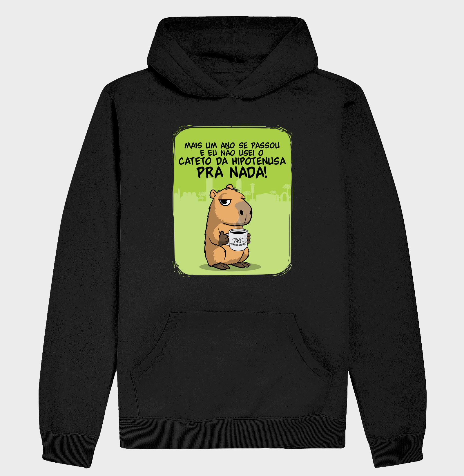 Camiseta Capivara Cateto da Hipotenusa