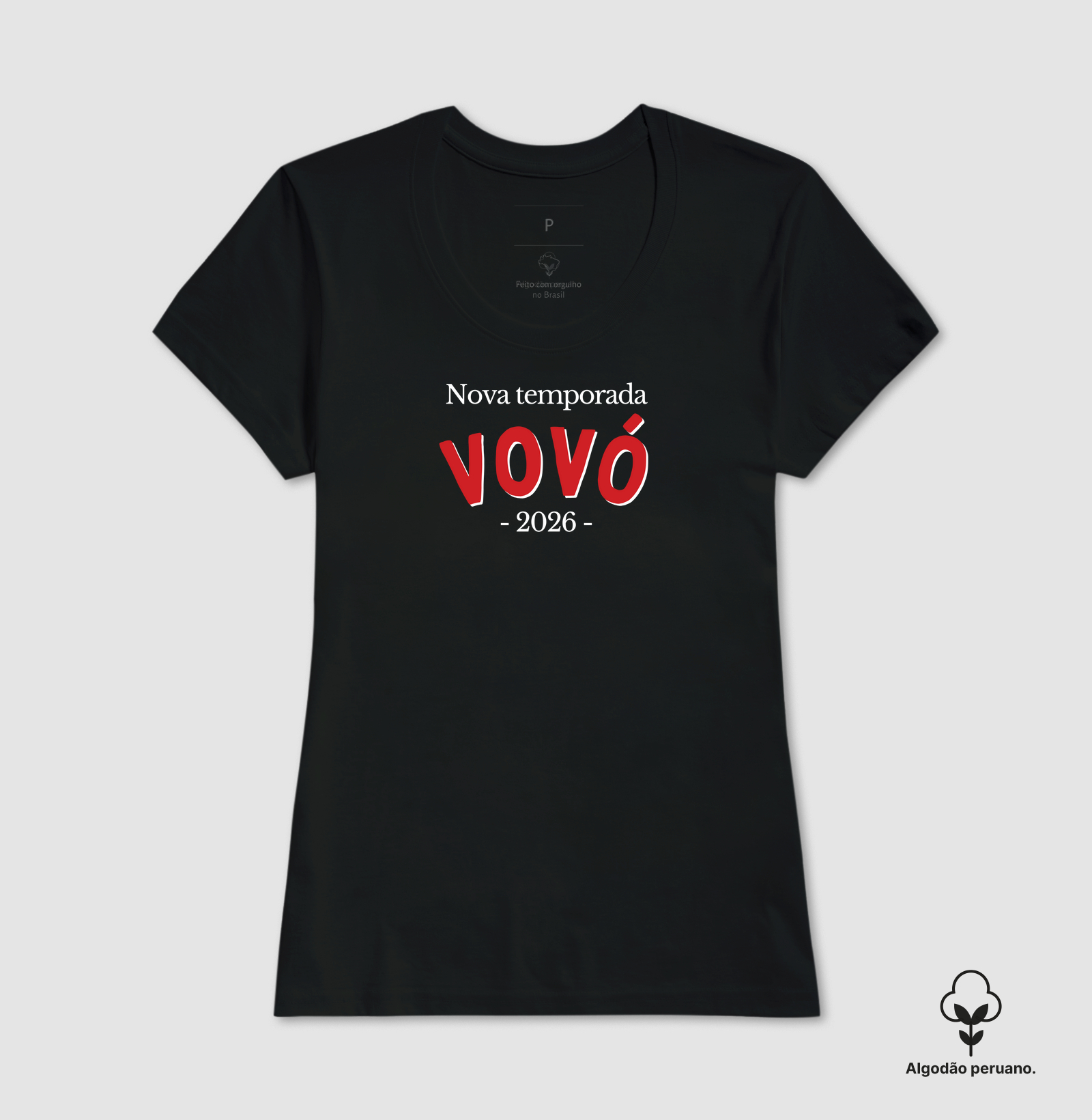 Nova temporada: Vovó, 2026 (algodão peruano)