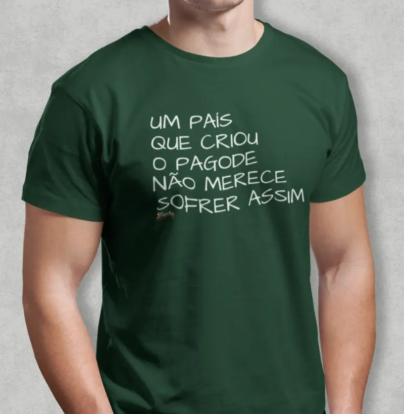 Um país que criou o pagode não pode sofrer assim