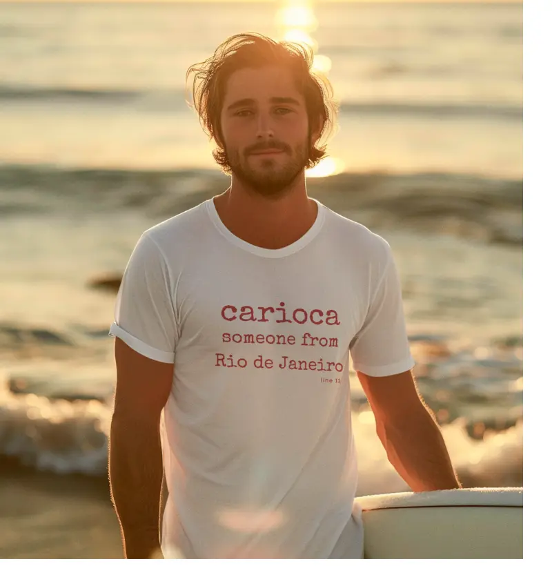 CARIOCA EM VERMELHO 