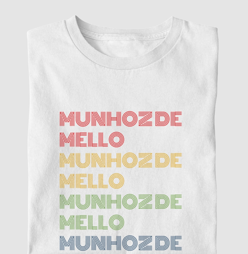 Munhoz de Mello Letreiro Retrô