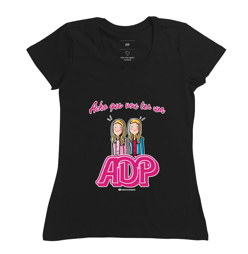Camiseta "ADP" Ataque de Pelanca (Feminina)