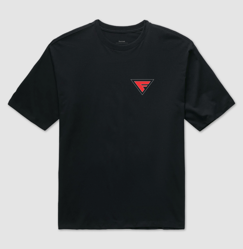 Camiseta Oversized F