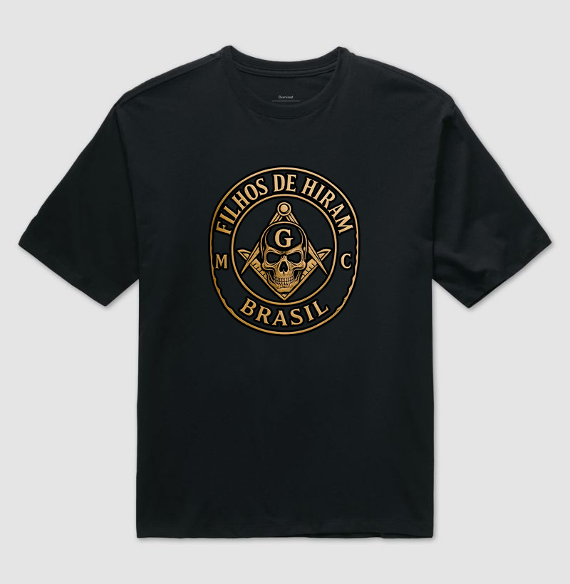 Camiseta Oversized Personalizada Filhos de Hiram 3 - Mr. GADU