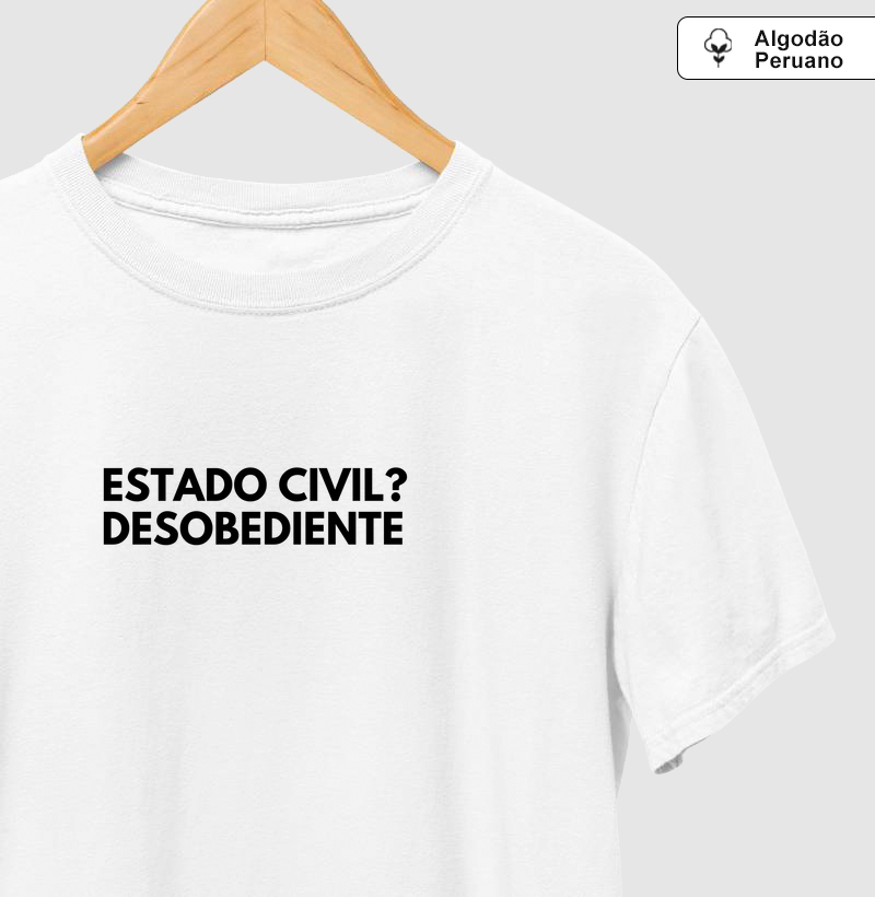 'Estado Civil? Desobediente' 