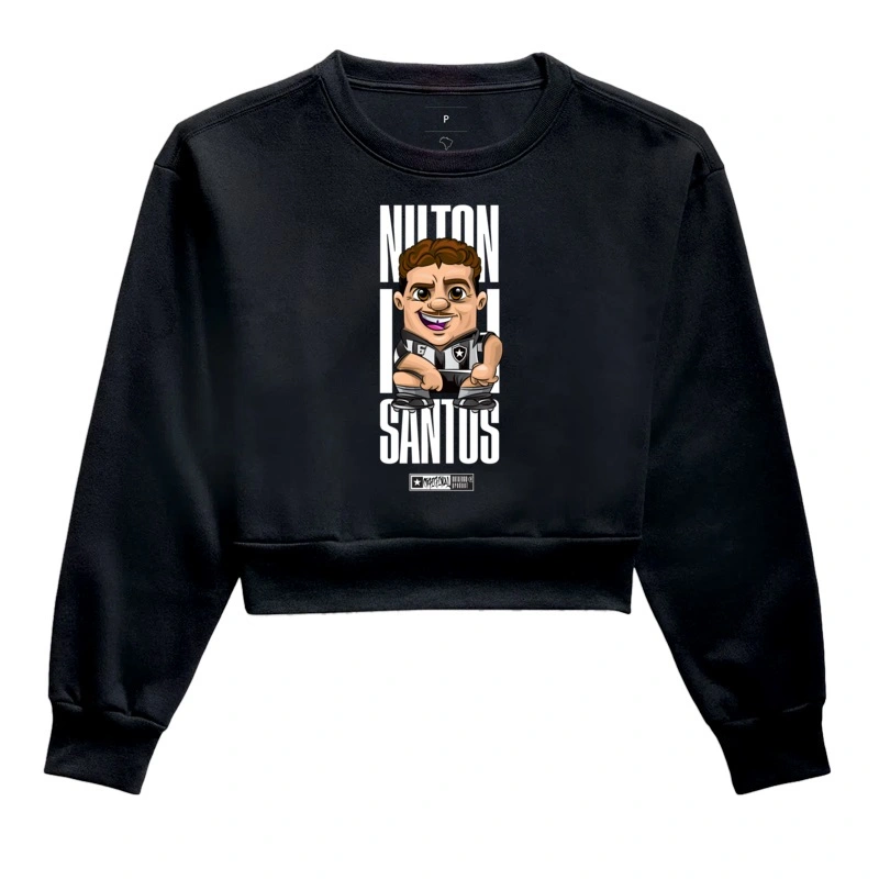 Moletom Cropped Nilton Santos
