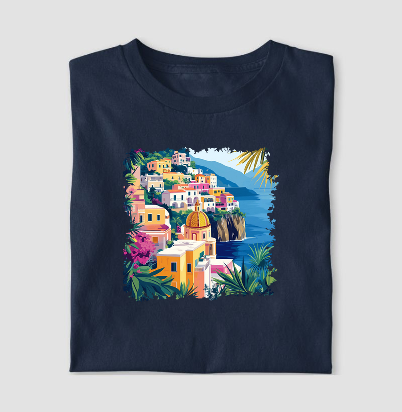 Camiseta Paisagem Costa Amalfitana 380