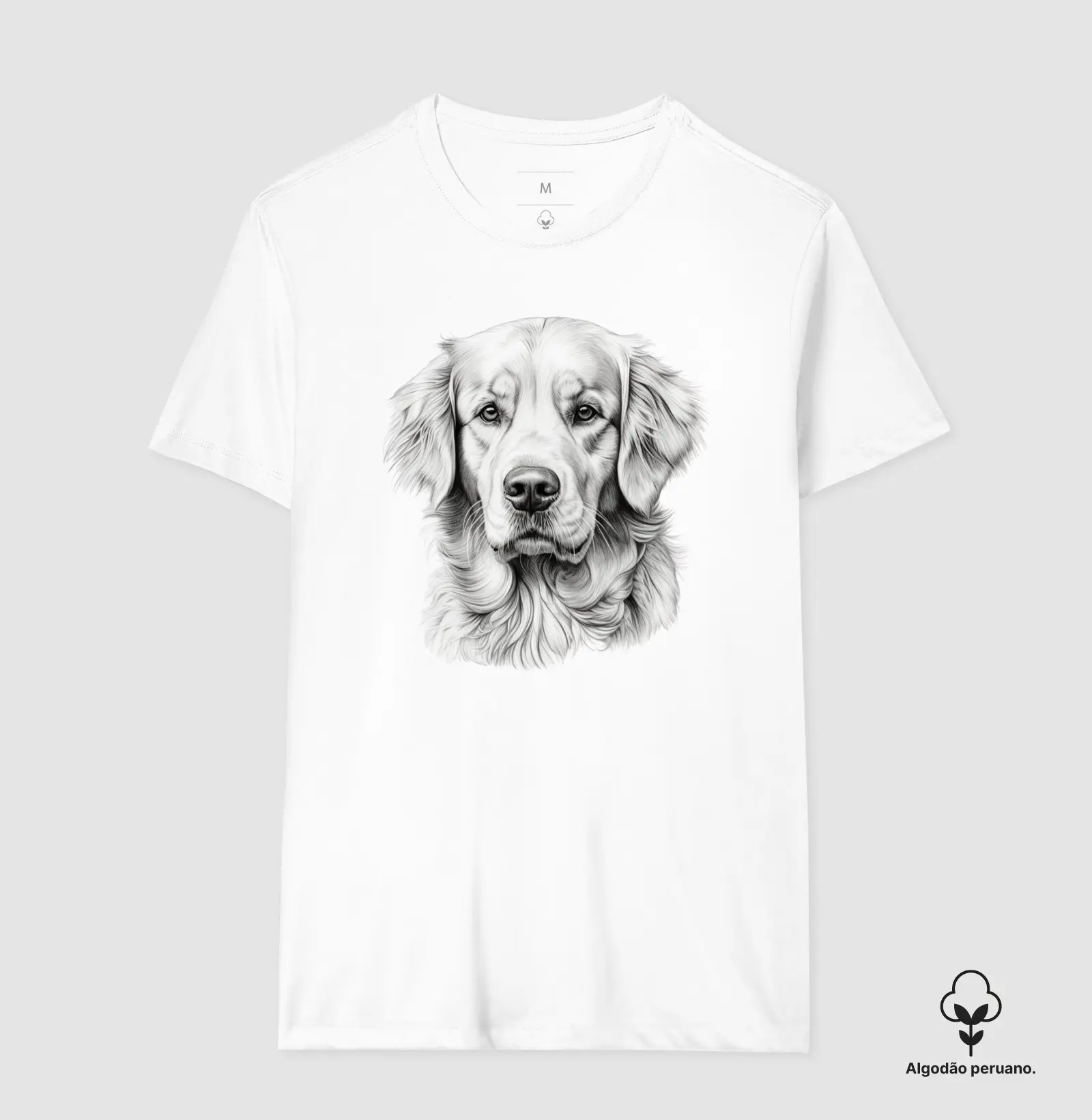 Golden preto e branco
