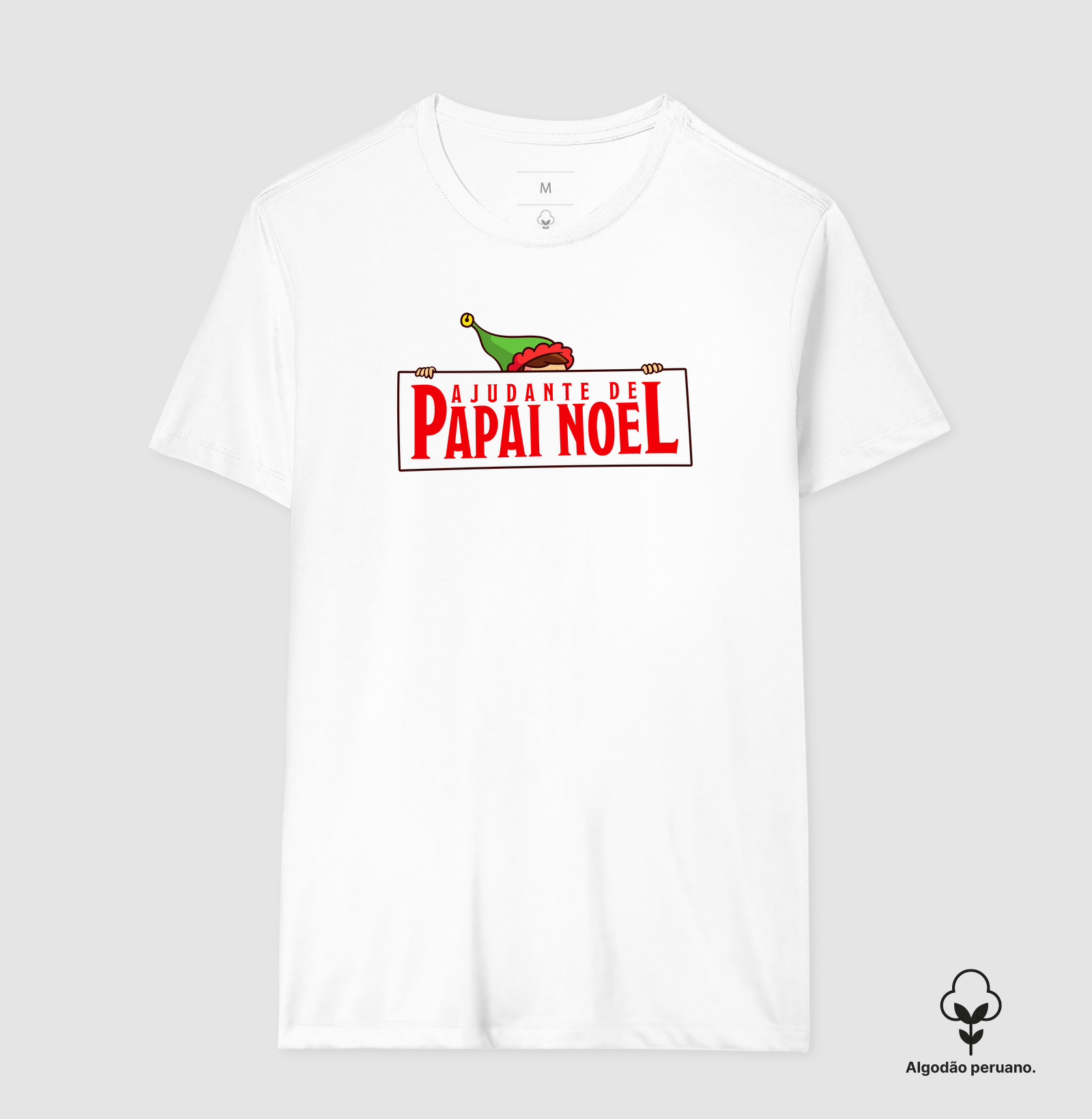Camiseta Natal - Ajudante de Papai Noel 