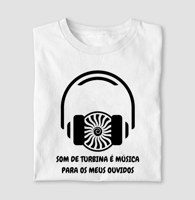 Camiseta Som de Turbina
