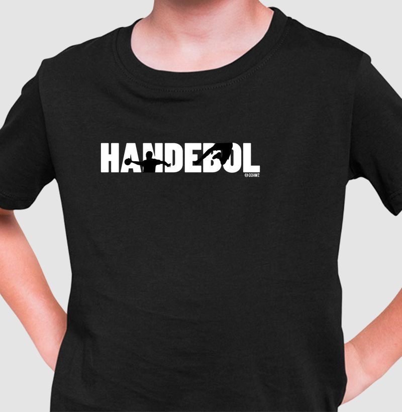 Camiseta KIDS Handebol sombra do jogador 