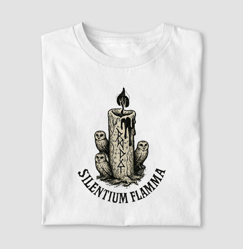 Camiseta - Silentium Flamma