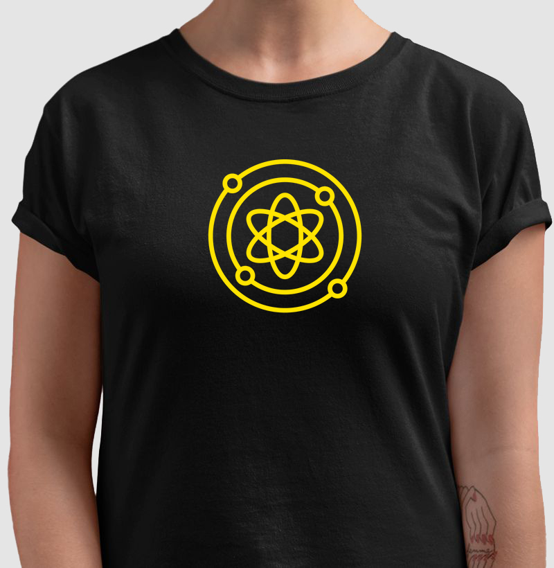 Camiseta Alquímica - ELÉTRON Amarelo