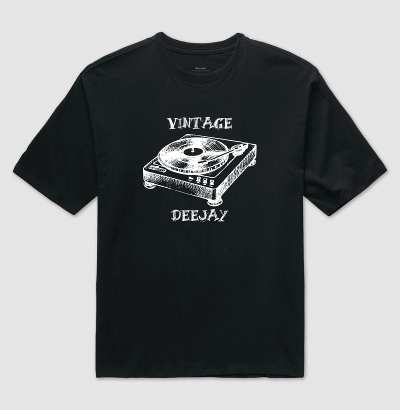 Vintage DJ (Oversized)