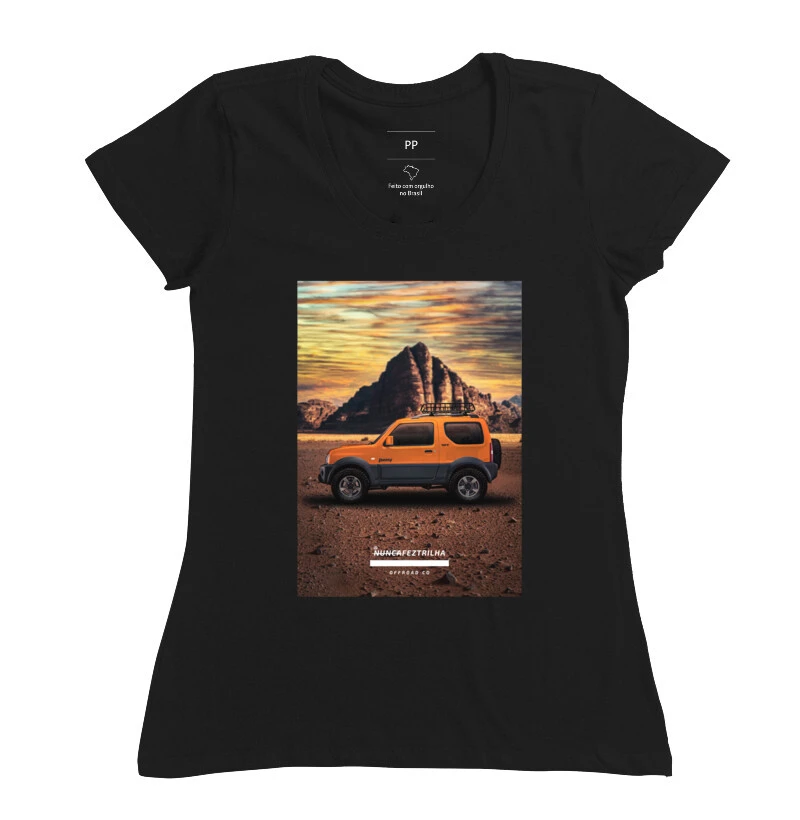 Camiseta Feminina Quadro Jimny