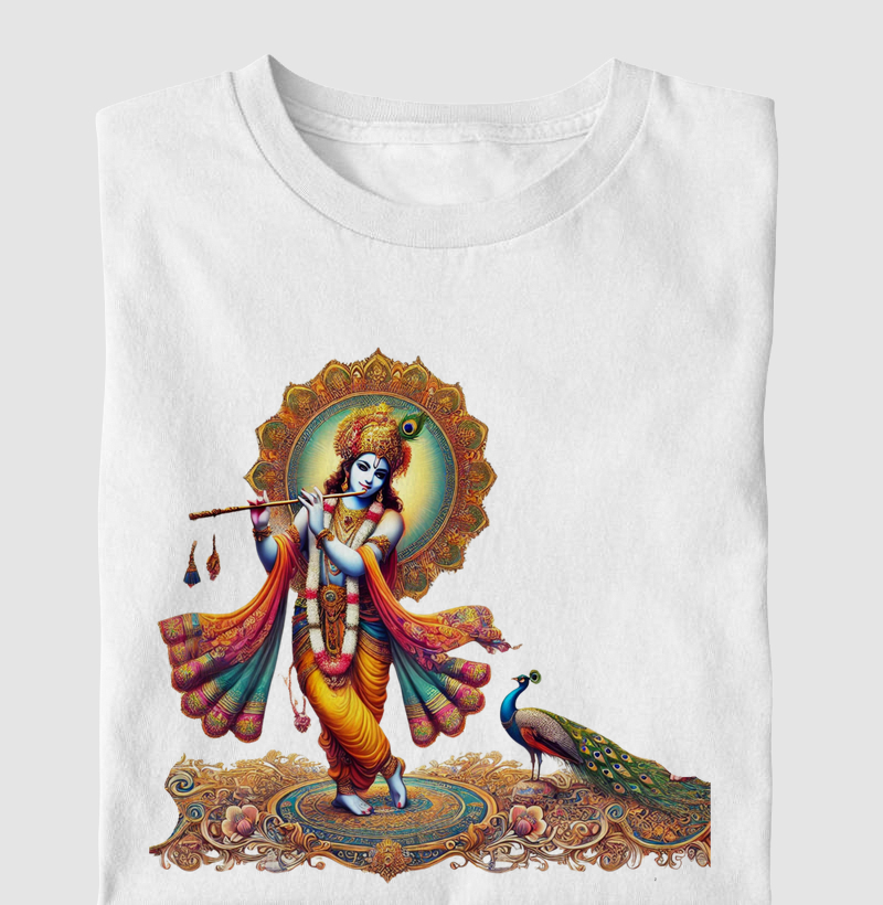 Krishna e o Pavão