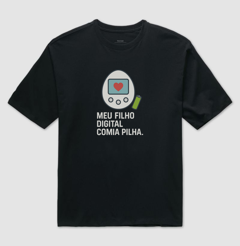 Meu filho digital comia pilha