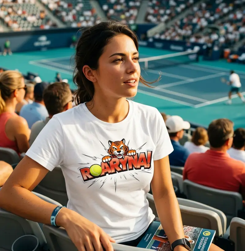 t-shirt adulto ROARYNA! | camiseta tênis