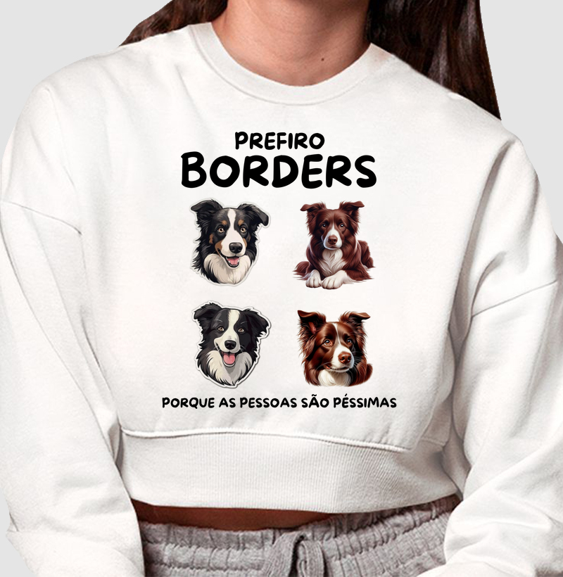 Prefiro Borders, porque as pessoas são péssimas
