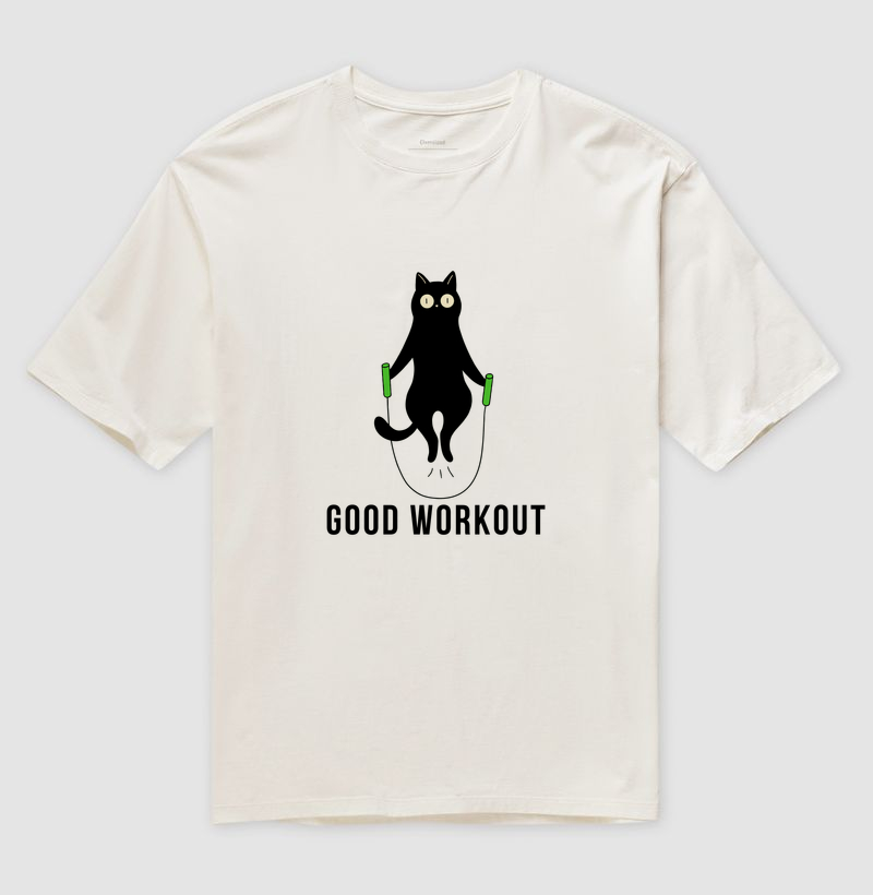 Oversized Gato No Foco Nº4