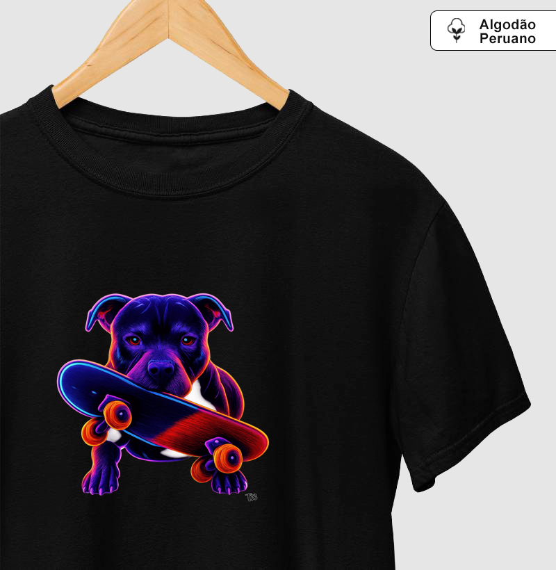 Cão Pitbull Skate 3