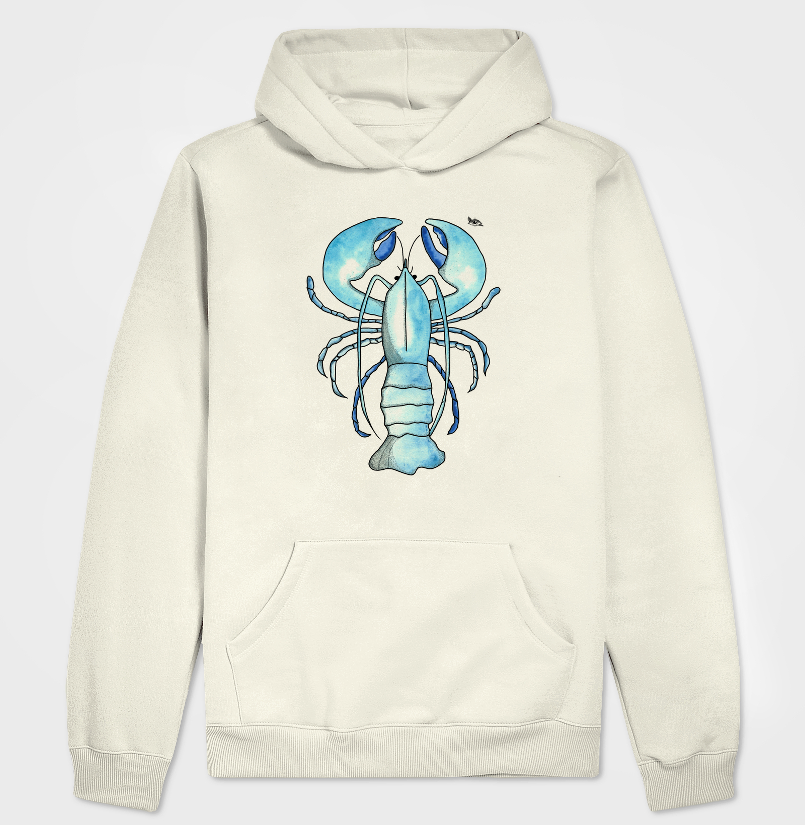 Lagosta Azul - Aquarela
