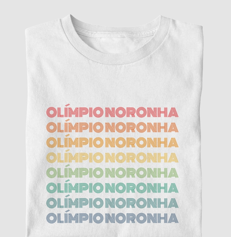 Olímpio Noronha Letreiro Retrô
