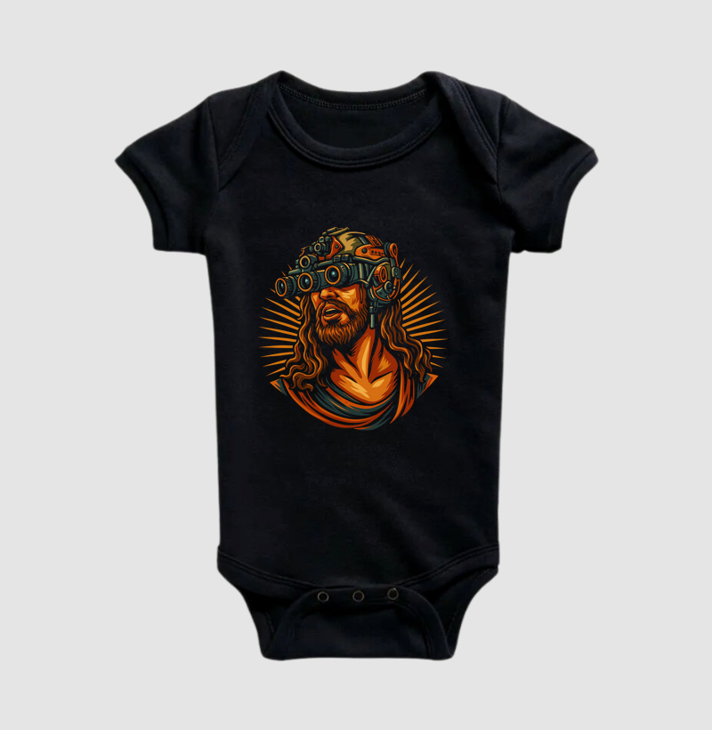 Body Infantil Militar tactical christ magnata556
