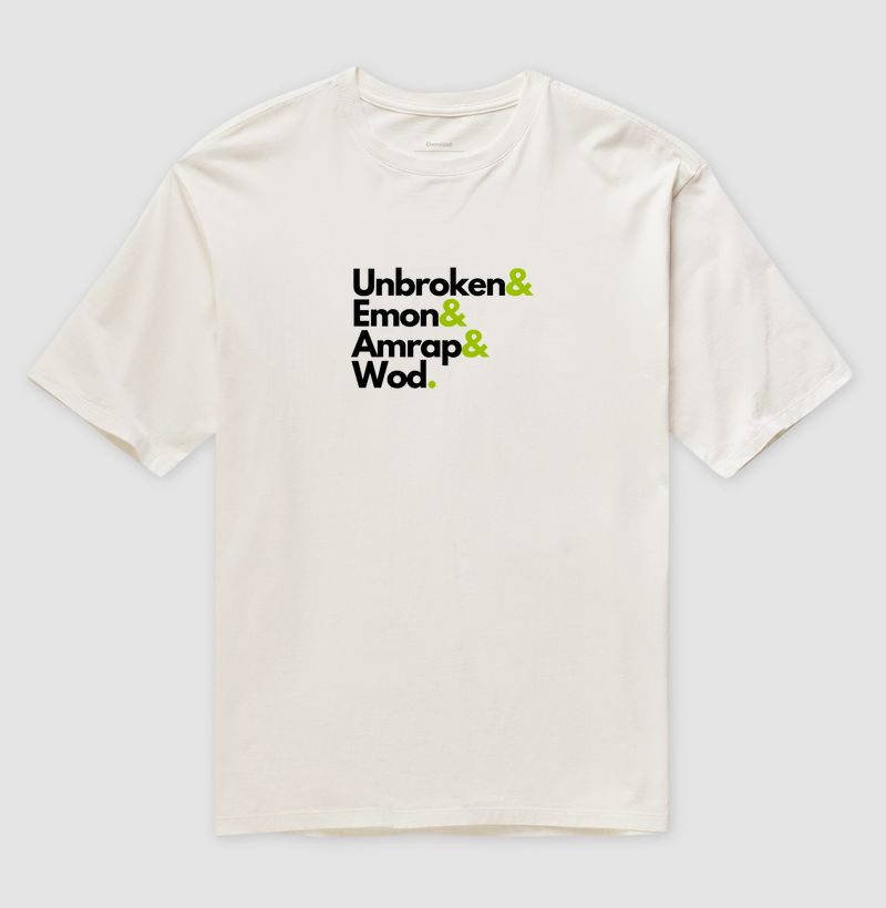 Camiseta tipos de Wod