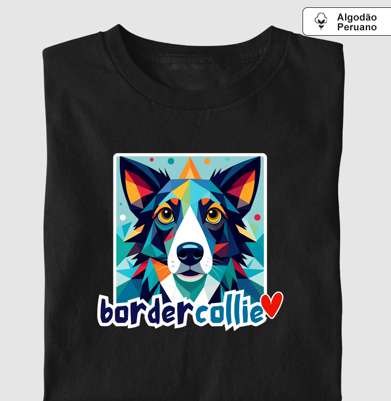 Geometric Border Collie