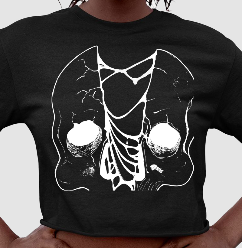 Hoodie Caveira Cortada