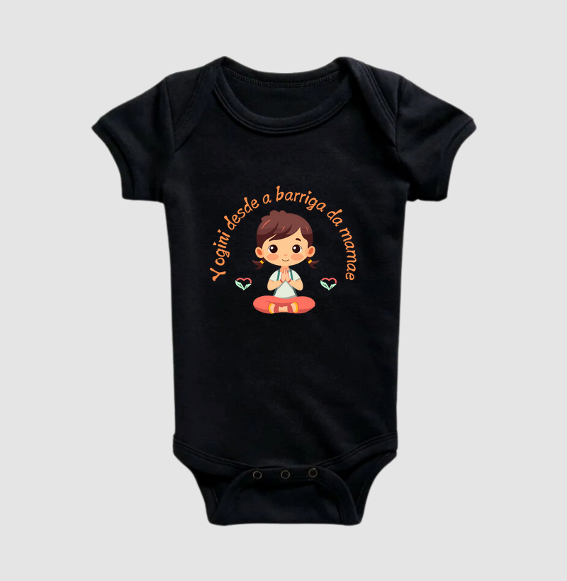 Yogini desde a barriga da mamãe