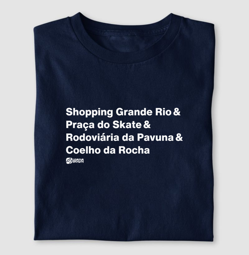 Shopping Grande Rio, Praça do Skate, Rodoviária da Pavuna, Coelho da Rocha
