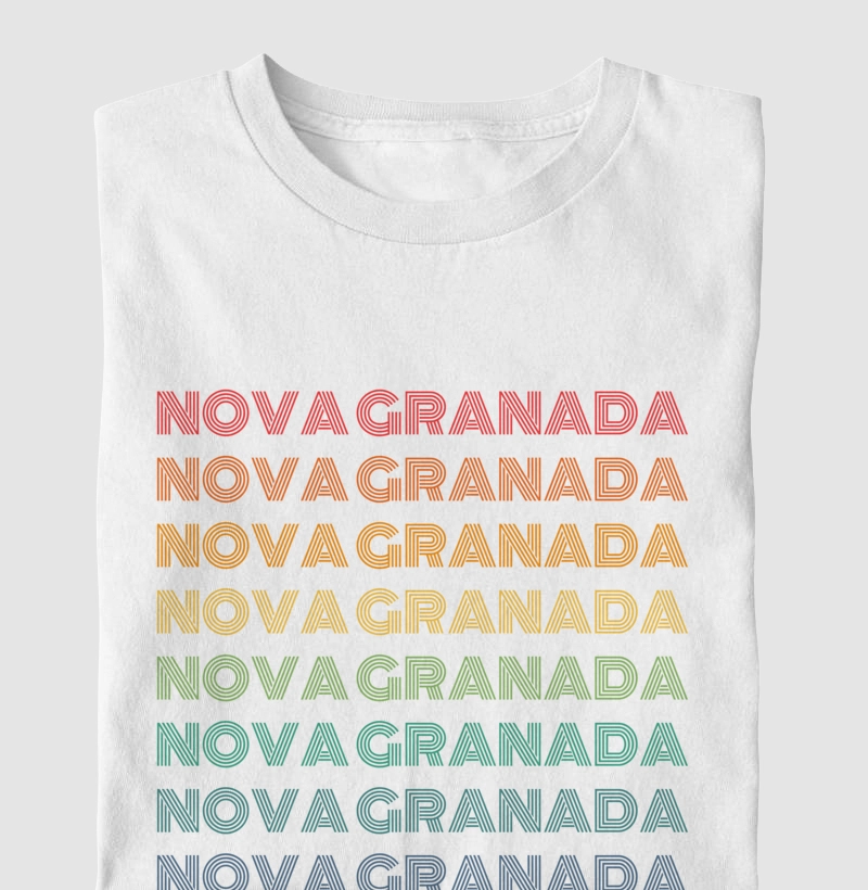 Nova Granada Letreiro Retrô