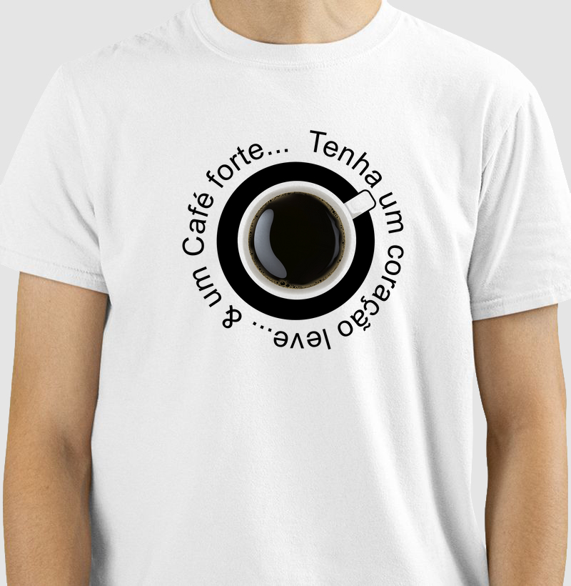 Camiseta Café forte