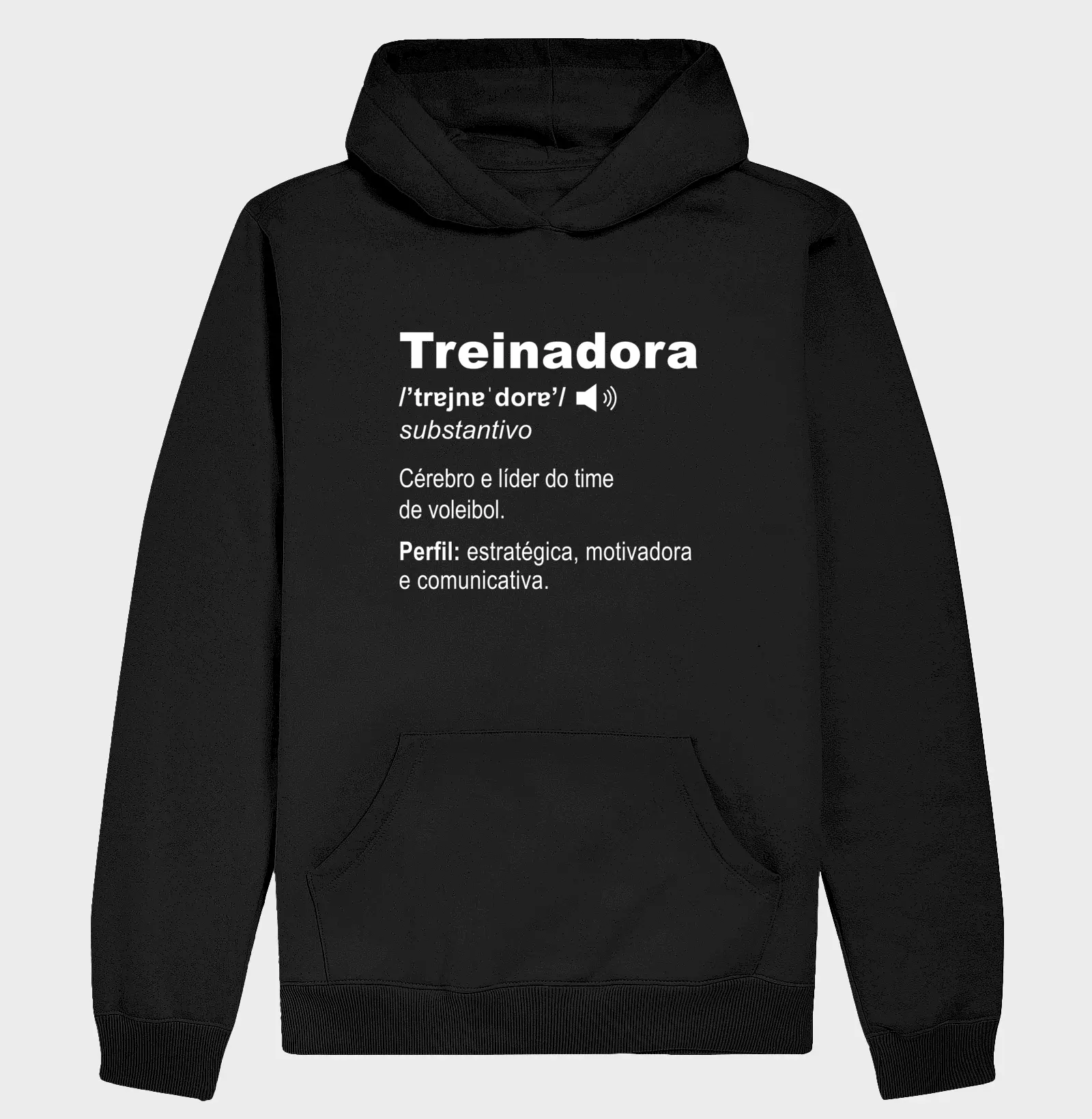 Moletom Hoodie Treinadora