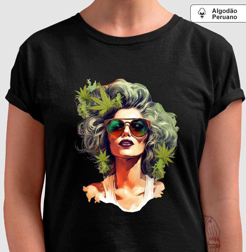 Camiseta Algodão Peruano Golden Haze