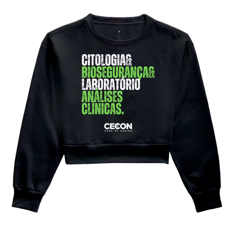 Camisa laboratorio e analises clinicas Cecon