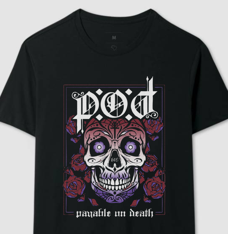 CAMISETA P.O.D PAYABLE ON DEATH