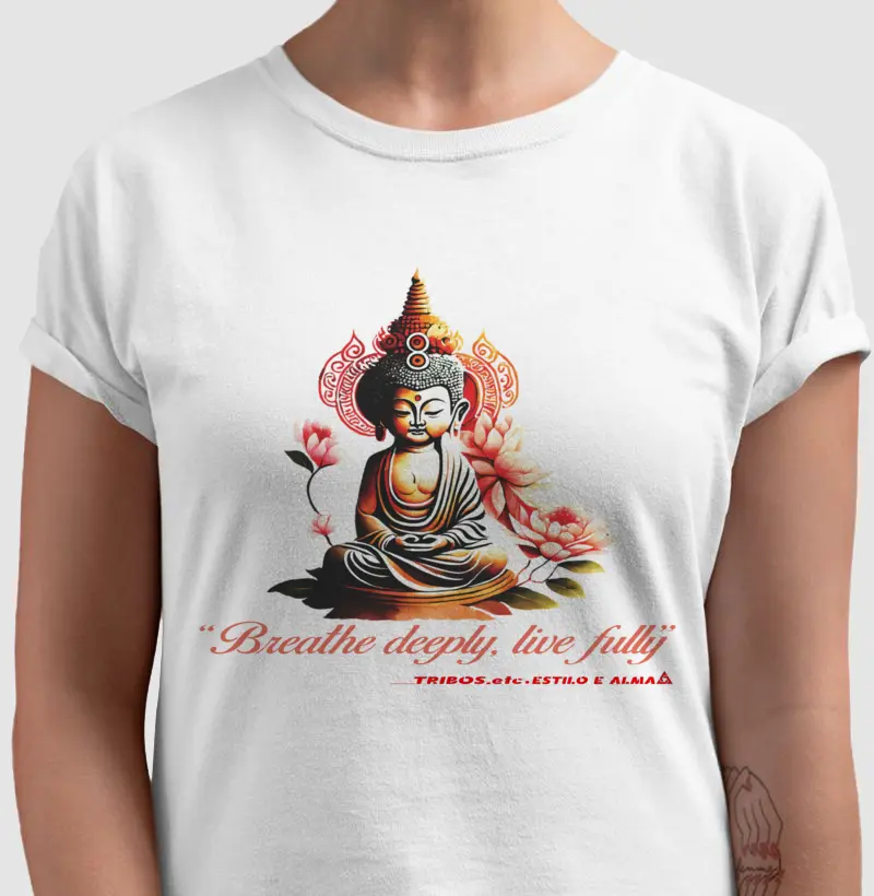CAMISETA RESERVA.INK MASCULINA E FEMININA TRIBOS.etc YOGA BUDDA.