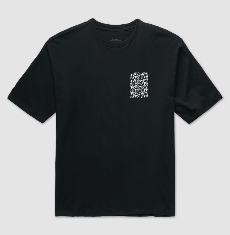 Camiseta Oversized - Pórópópó
