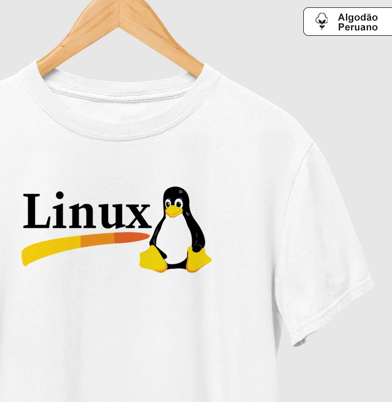 Camiseta Premium Linux Tux III