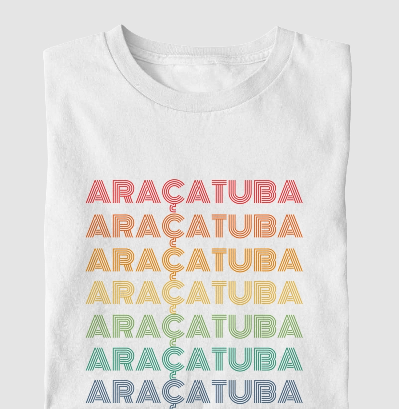 Araçatuba Letreiro Retrô